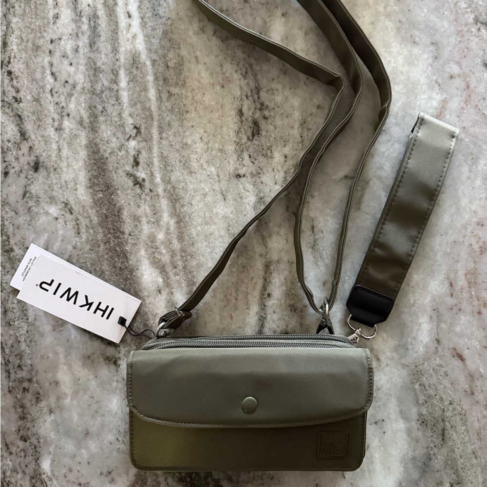 HKWIP Olive Crossbody Bag